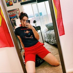 Red Gym Shorts Medium